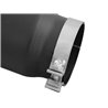 aFe Power | MACH Force-Xp 409 Stainless Steel Clamp-on Exhaust Tip Black