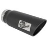 aFe Power | MACH Force-Xp 409 Stainless Steel Clamp-on Exhaust Tip Black