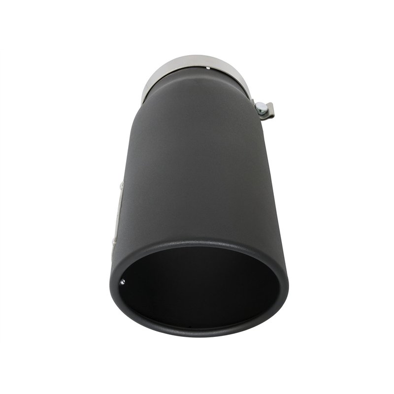 aFe Power | MACH Force-Xp 409 Stainless Steel Clamp-on Exhaust Tip Black