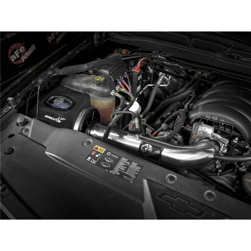 aFe Power | Momentum XP Cold Air Intake System w/Pro 5R Media Brushed - Cadillac / Chevrolet / GMC 6.2L / 5.3L 2014-2020