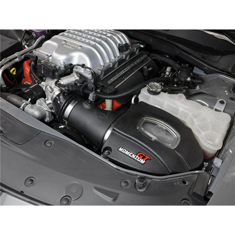 aFe Power | Momentum GT Cold Air Intake System w/Pro DRY S Media - Challenger / SRT Hellcat / Charger / SRT Hellcat Widebody 6.2