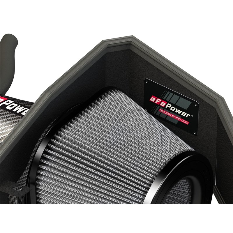 aFe Power | Track Series Stage-2 Carbon Fiber Intake System w/Pro DRY S Media - 300 / Challenger / Charger 6.4L 2011-2023
