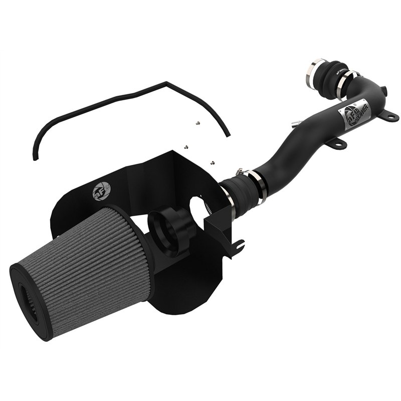 aFe Power | Magnum FORCE Stage-2XP Cold Air Intake System w/Pro DRY S Media Black - Gladiator / Wrangler (JL) 3.6L 2018-2025