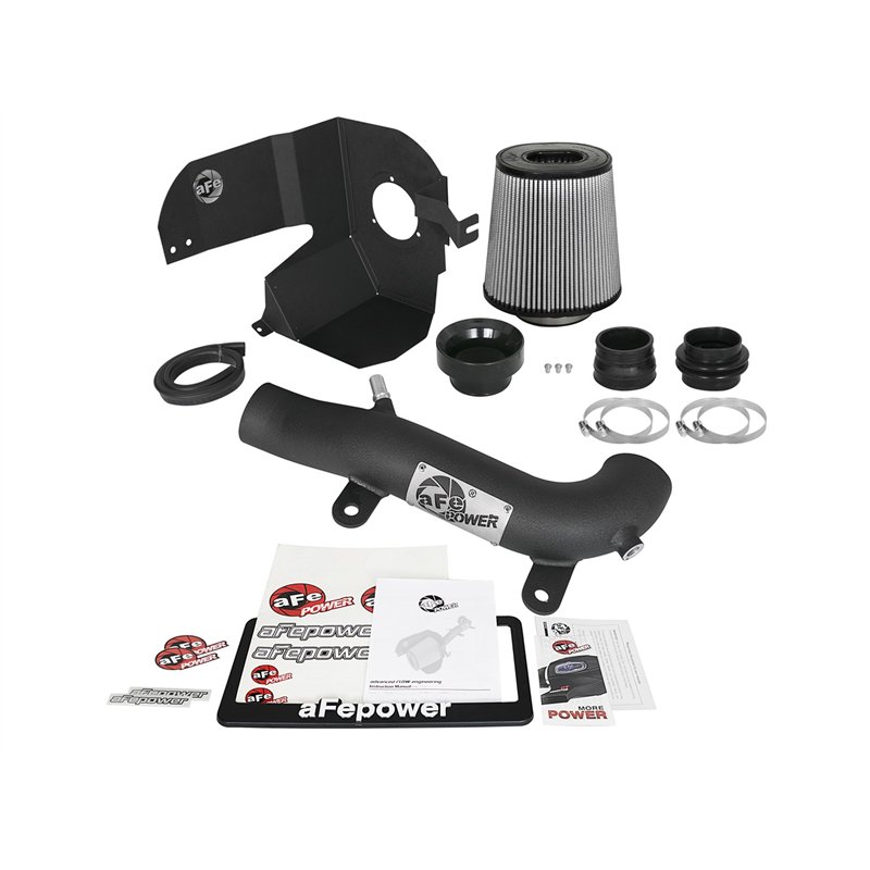aFe Power | Magnum FORCE Stage-2XP Cold Air Intake System w/Pro DRY S Media Black - Gladiator / Wrangler (JL) 3.6L 2018-2025