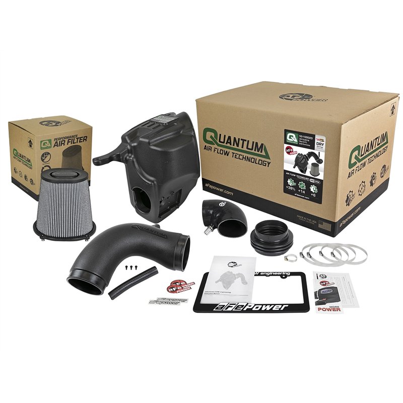 aFe Power | QUANTUM Cold Air Intake System w/Pro DRY S Media - Ram 2500 / 3500 6.7L 2013-2018