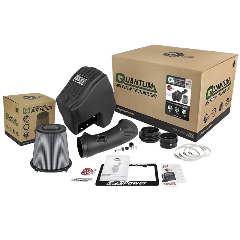 aFe Power | QUANTUM Cold Air Intake System w/Pro DRY S Media - F-250 / F-350 6.7L 2011-2016