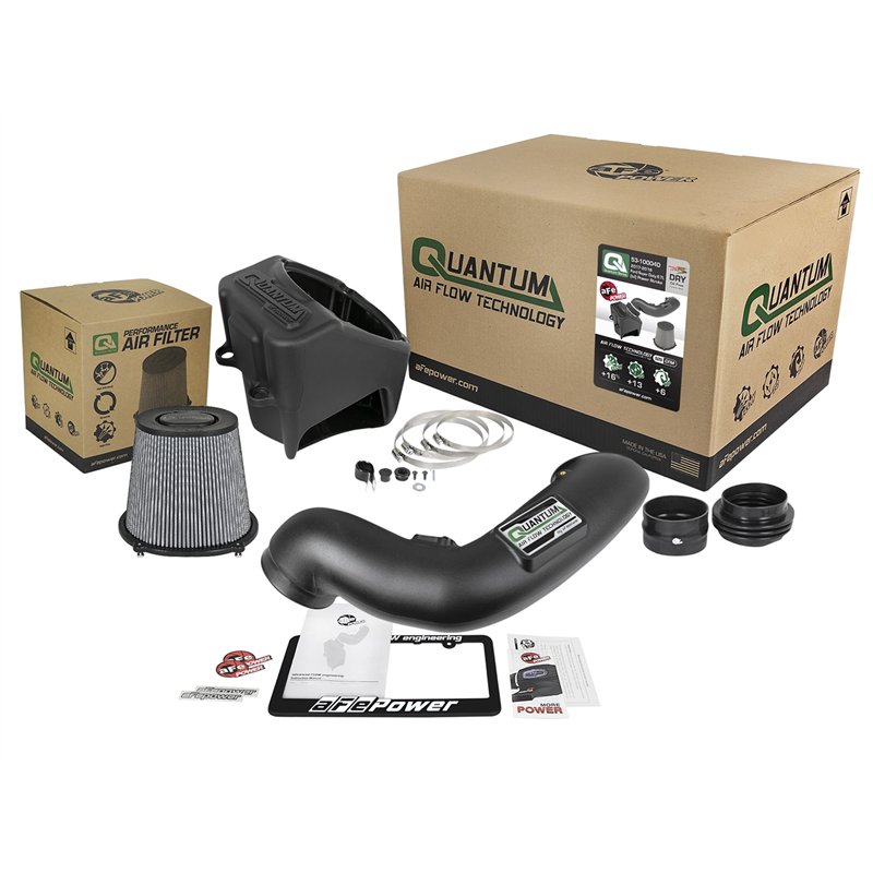 aFe Power | QUANTUM Cold Air Intake System w/Pro DRY S Media - F-250 / F-350 6.7L 2017-2019