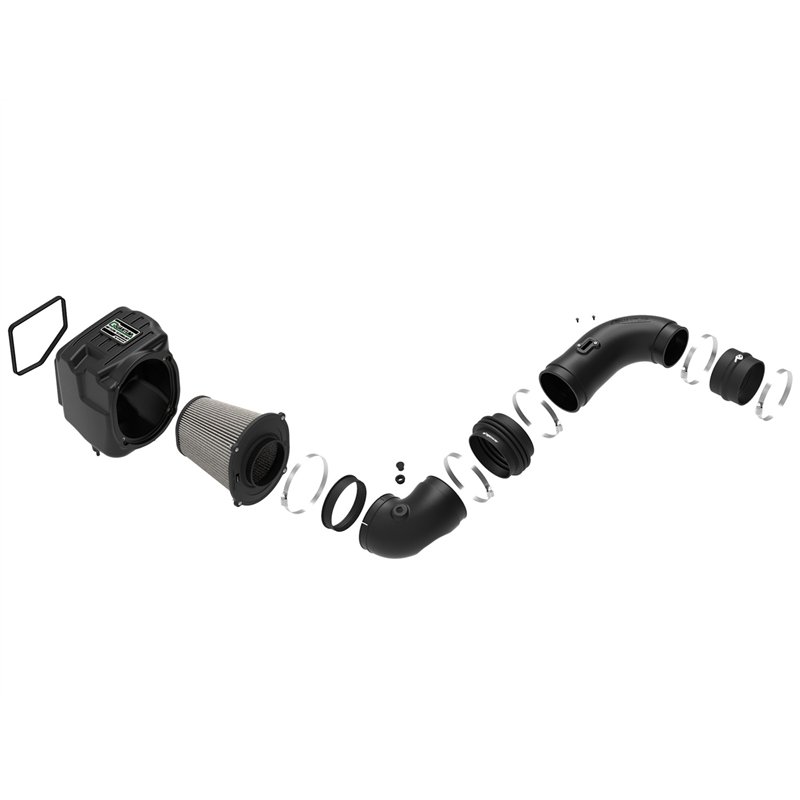 aFe Power | QUANTUM Cold Air Intake System w/Pro DRY S Media - Silverado / Sierra 2500 HD / 3500 HD 6.6L 2007-2010