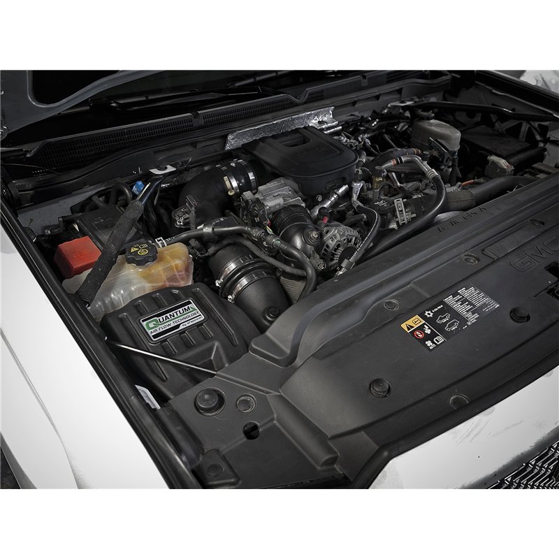 aFe Power | QUANTUM Cold Air Intake System w/Pro DRY S Media - Silverado / Sierra 2500 HD / 3500 HD 6.6L 2011-2016