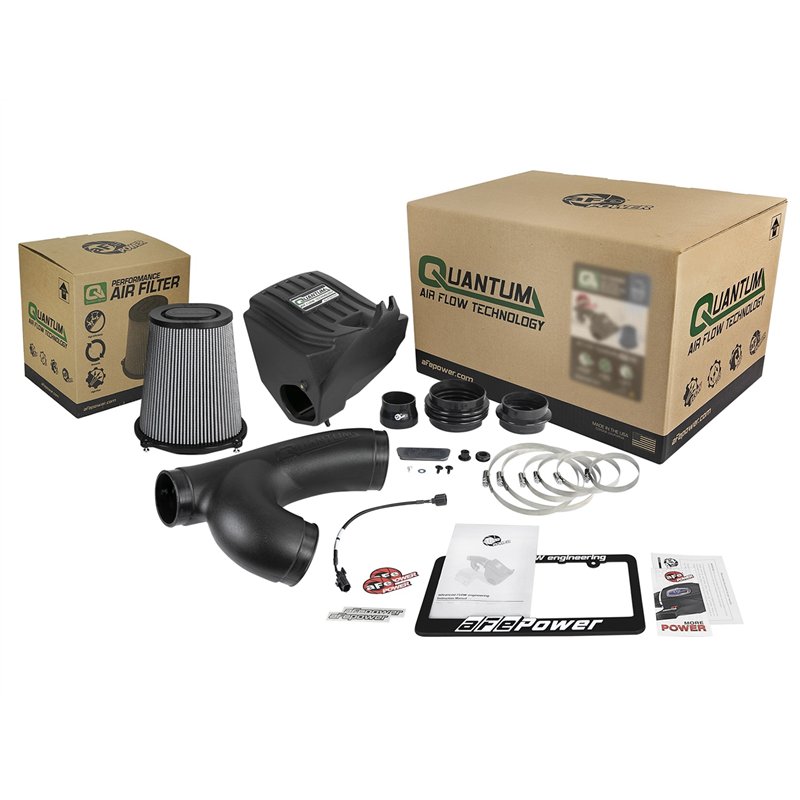 aFe Power | QUANTUM Cold Air Intake System w/Pro DRY S Media - Expedition / F-150 / Navigator 3.5T / 2.7T 2015-2025