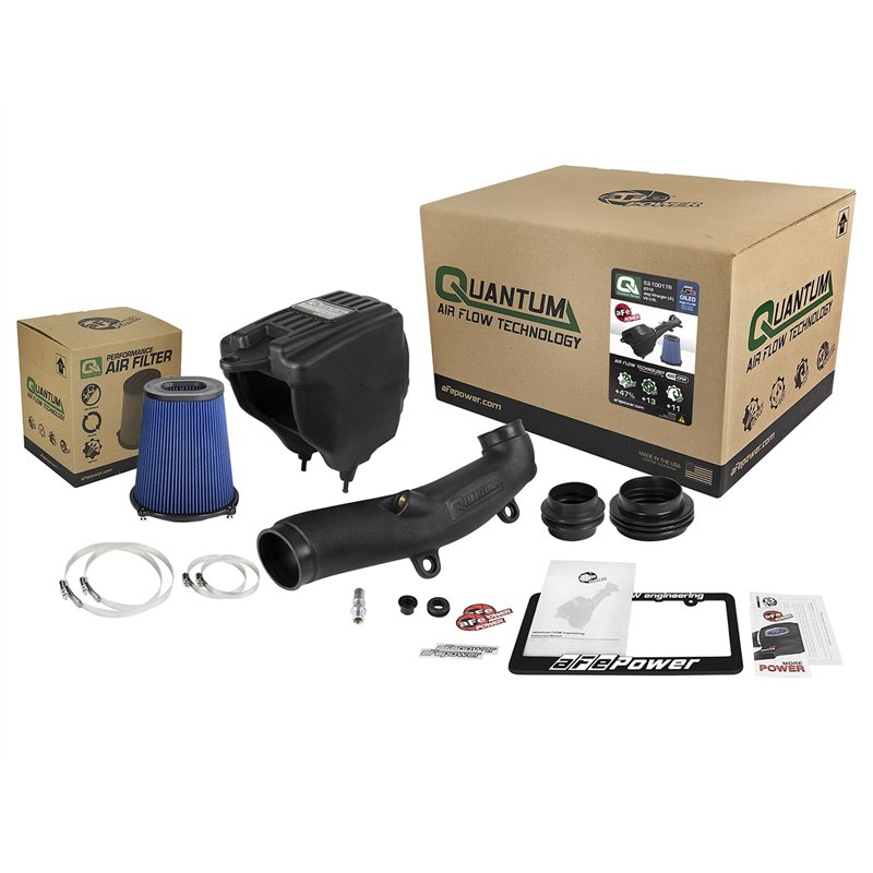 aFe Power | QUANTUM Cold Air Intake System w/Pro 5R Media - Gladiator / Wrangler (JL) 3.6L 2018-2025