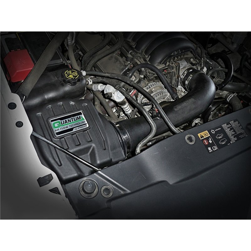 aFe Power | QUANTUM Cold Air Intake System w/Pro DRY S Media - Silverado / Sierra 1500 / Limited 5.3L / 6.2L 2014-2019