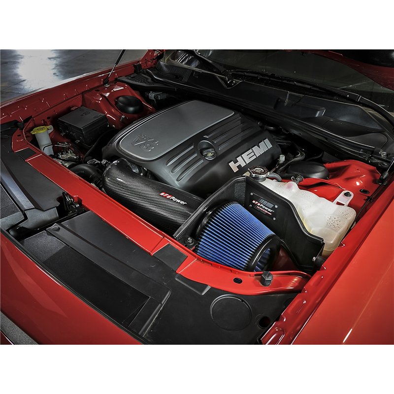 aFe Power | Track Series Stage-2 Carbon Fiber Intake System w/Pro 5R Media - 300 / Challenger / Charger 5.7L 2011-2023