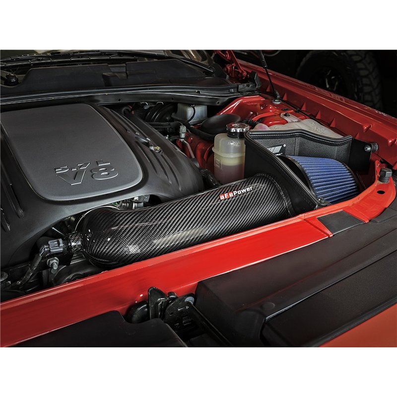 aFe Power | Track Series Stage-2 Carbon Fiber Intake System w/Pro 5R Media - 300 / Challenger / Charger 5.7L 2011-2023