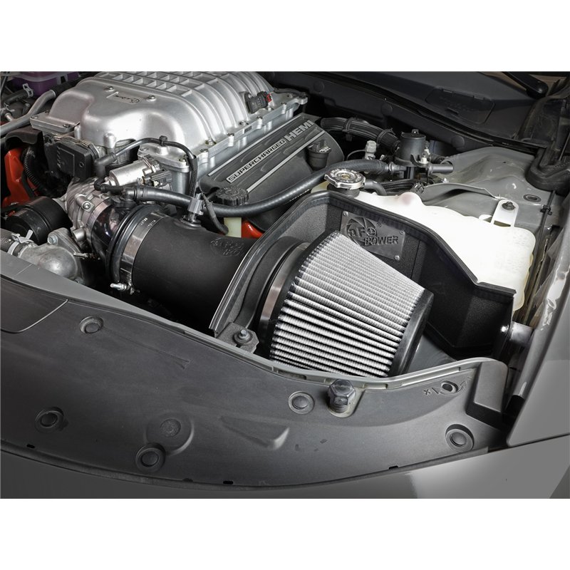 aFe Power | Magnum FORCE Stage-2XP Cold Air Intake System w/Pro DRY S Media Black - Challenger / SRT Hellcat / Charger / SRT Hel