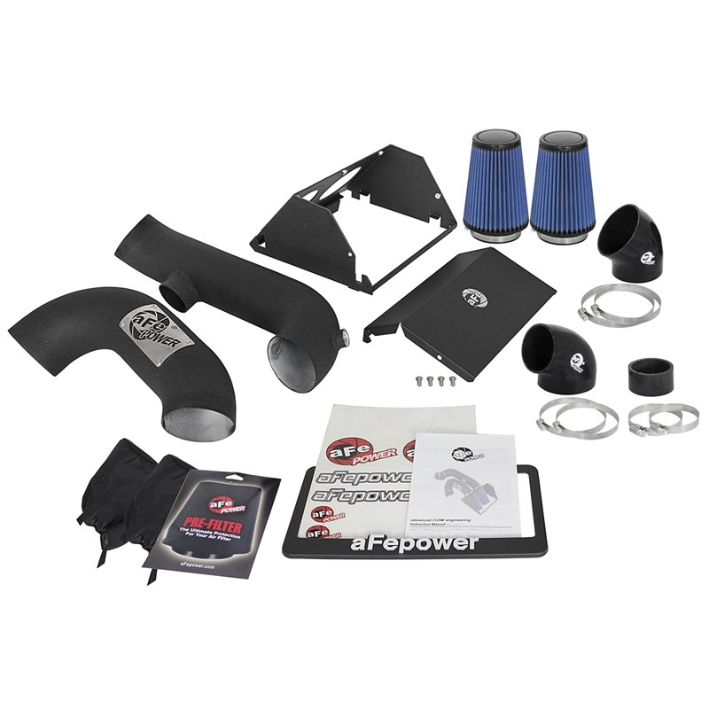 aFe Power | Magnum FORCE Stage-2XP Cold Air Intake System w/Pro 5R Media Black - Expedition / F-150 / Navigator 3.5T 2017-2021