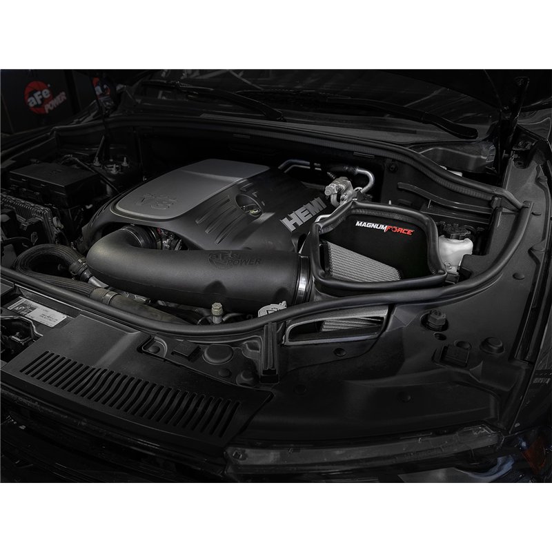 aFe Power | Magnum FORCE Stage-2 Cold Air Intake System w/Pro DRY S Media - Durango / Grand Cherokee 5.7L 2011-2025