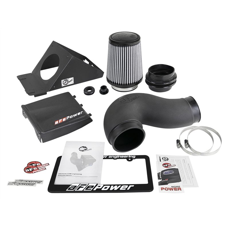 aFe Power | Magnum FORCE Stage-2 Cold Air Intake System w/Pro DRY S Media - Explorer / Flex / Taurus / MKS 3.5T 2010-2019