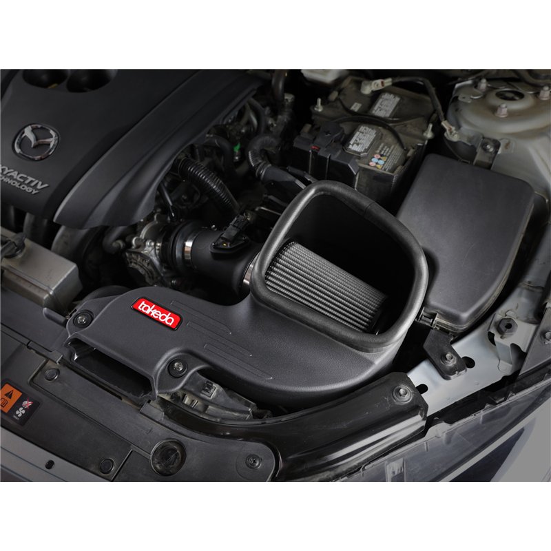 aFe Power | Takeda Stage-2 Cold Air Intake System w/Pro DRY S Media Black - 3 2.0L 2014-2018