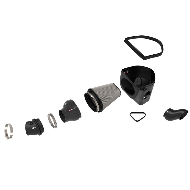 aFe Power | Track Series Stage-2 Carbon Fiber Intake System w/Pro DRY S Media - Challenger 6.2L 2018-2023