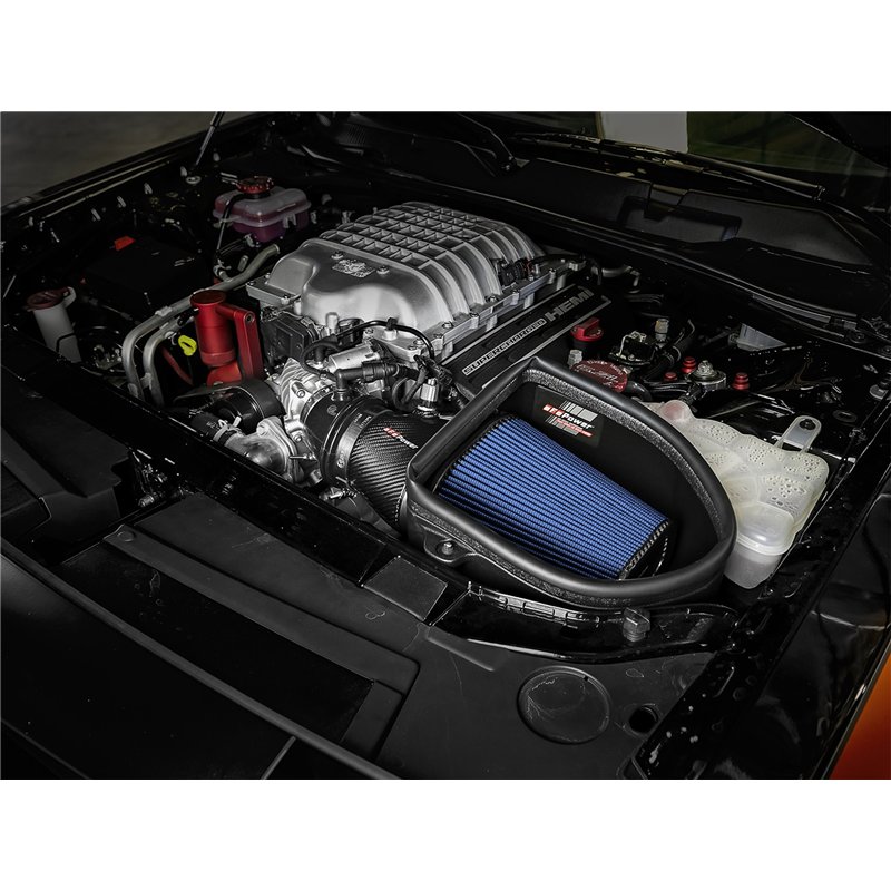 aFe Power | Track Series Stage-2 Carbon Fiber Intake System w/Pro 5R Media - Challenger 6.2L 2018-2023