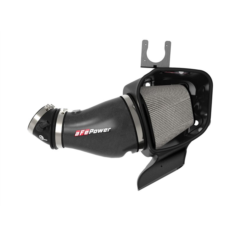 aFe Power | Track Series Stage-2 Carbon Fiber Intake System w/Pro DRY S Media - Durango / SRT Hellcat / Grand Cherokee Trackhawk