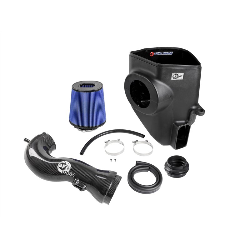 aFe Power | Track Series Stage-2 Carbon Fiber Intake System w/Pro 5R Media - Cadillac / Chevrolet / GMC 6.2L / 5.3L 2019-2025