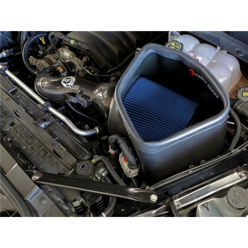 aFe Power | Track Series Stage-2 Carbon Fiber Intake System w/Pro 5R Media - Cadillac / Chevrolet / GMC 6.2L / 5.3L 2019-2025
