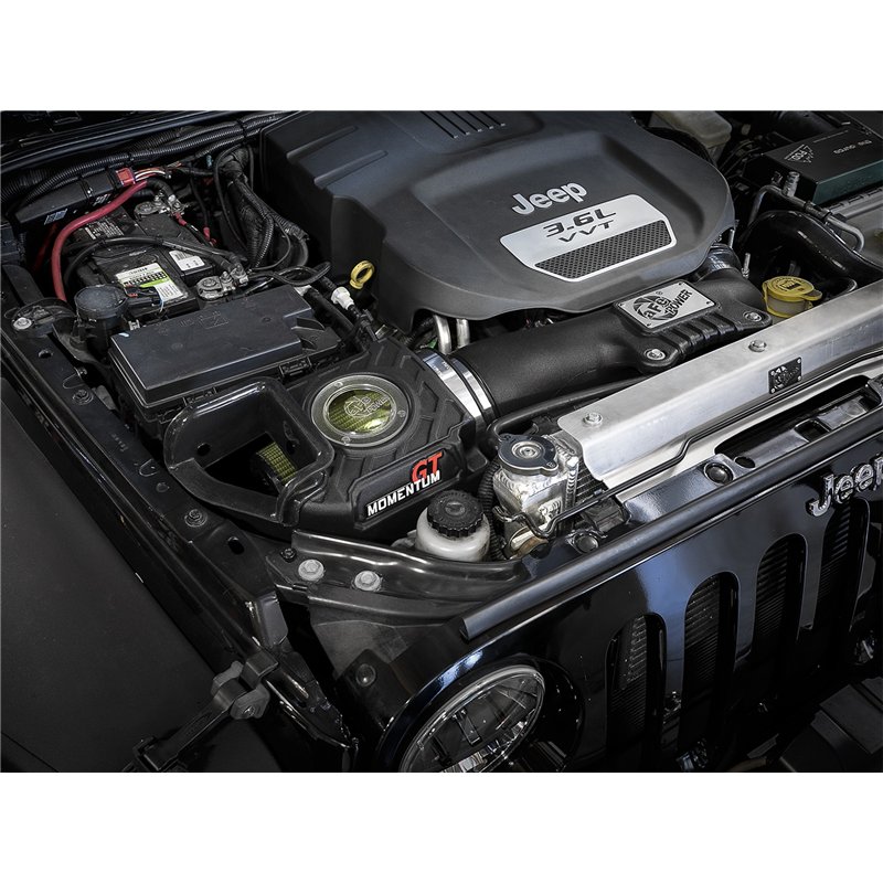 aFe Power | Momentum GT Cold Air Intake System w/Pro GUARD 7 Media - Wrangler (JK) 3.6L 2012-2018