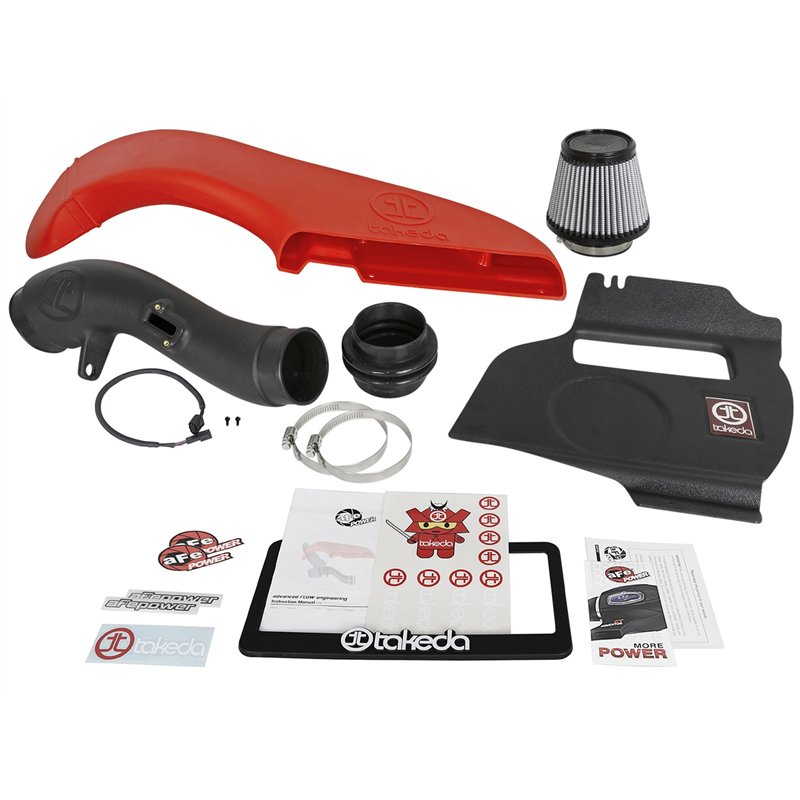 aFe Power | Takeda Stage-2 Cold Air Intake System w/Pro DRY S Media Black - WRX 2.0T 2015-2021