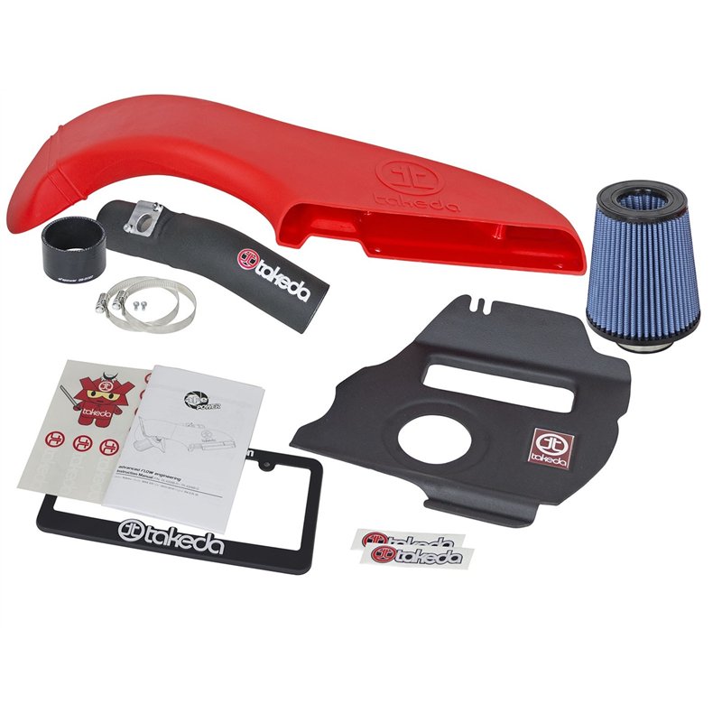 aFe Power | Takeda Stage-2 Cold Air Intake System w/Pro 5R Media Black - WRX STi 2.5T 2015-2017