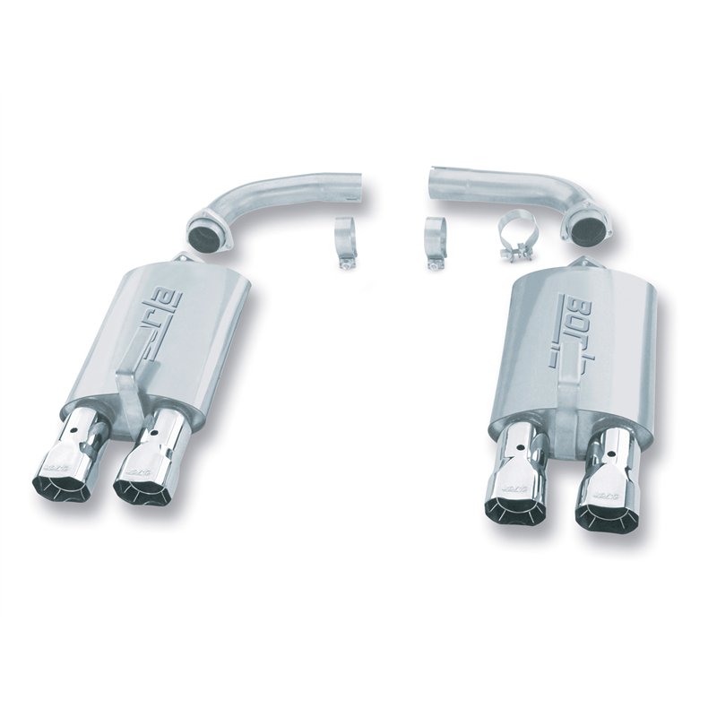 Borla | S-Type Axle-Back Exhaust System - Corvette 5.7L 1984-1991