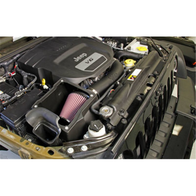 K&N | Performance Air Intake System - Wrangler (JK) 3.6L 2012-2018