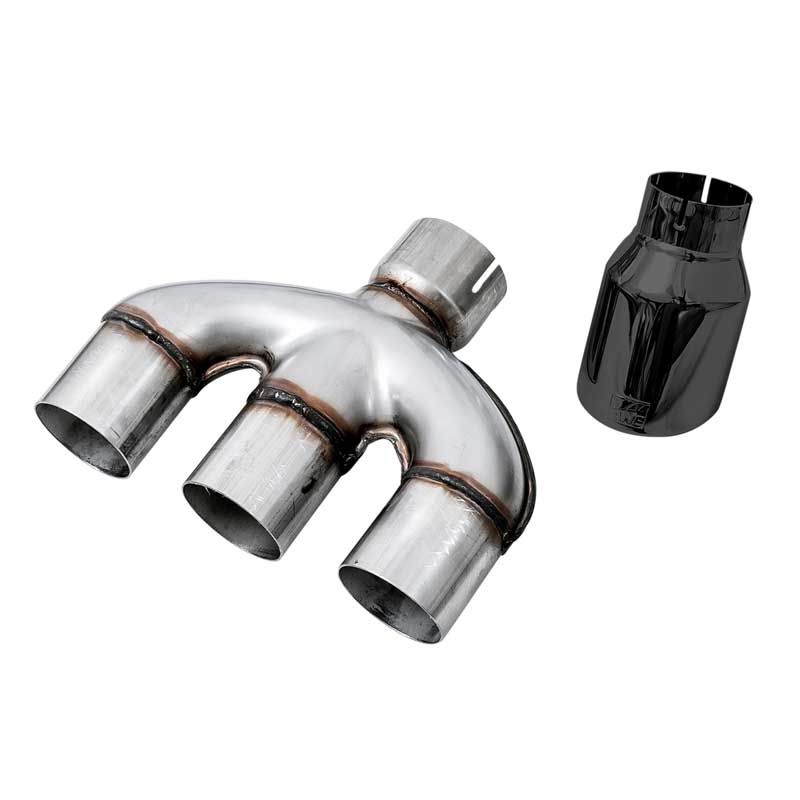 AWE Tuning | Touring Cat-Back Exhaust Tri Black Tips - Civic 1.5T 2017-2020