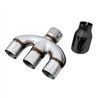 AWE Tuning | Touring Cat-Back Exhaust Tri Black Tips - Civic 1.5T 2017-2020