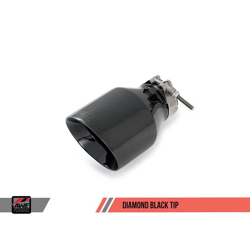 AWE Tuning | Touring Cat-Back Exhaust Black Tips - Jetta 1.8T / 2.0L 2012-2018