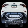 AWE Tuning | Track Cat-Back Non-Resonated Exhaust Black Tips - Jetta 2.0T 2019-2021