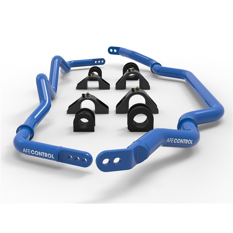 aFe Power | aFe CONTROL Front and Rear Sway Bar Set Blue - Q50 / Q60 3.0T 2016-2024