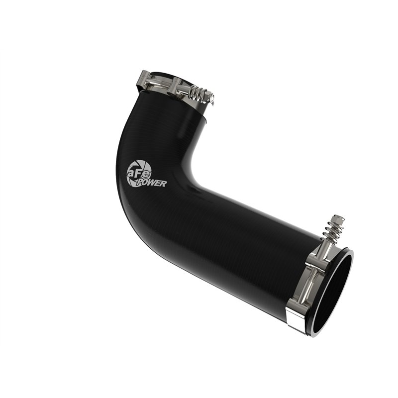 aFe Power | BladeRunner 3 IN Aluminum Hot Charge Pipe Black - F-250 / F-350 6.4L 2008-2010
