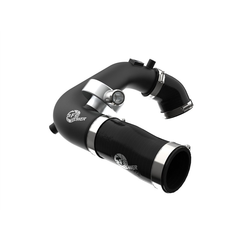 aFe Power | BladeRunner 2-1/2 IN Aluminum Hot Charge Pipe Black - Wrangler (JL) 2.0T 2018-2023