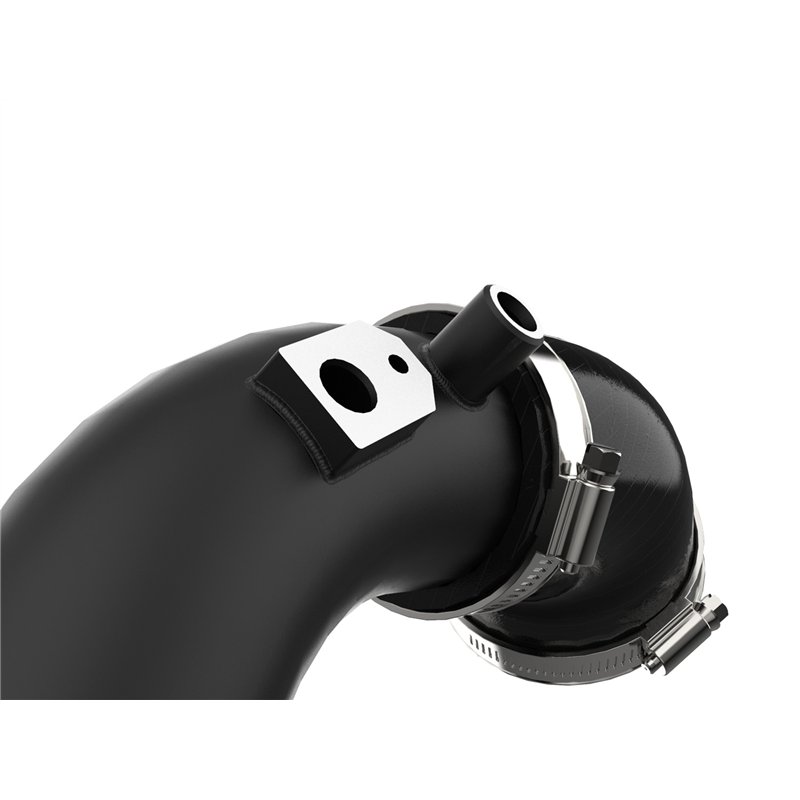 aFe Power | BladeRunner 2-1/2 IN Aluminum Hot Charge Pipe Black - Wrangler (JL) 2.0T 2018-2023