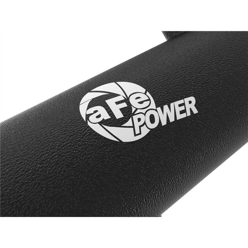 aFe Power | BladeRunner 2-3/4 IN Aluminum Hot Charge Pipe Black - GR Supra 2.0T 2021-2024