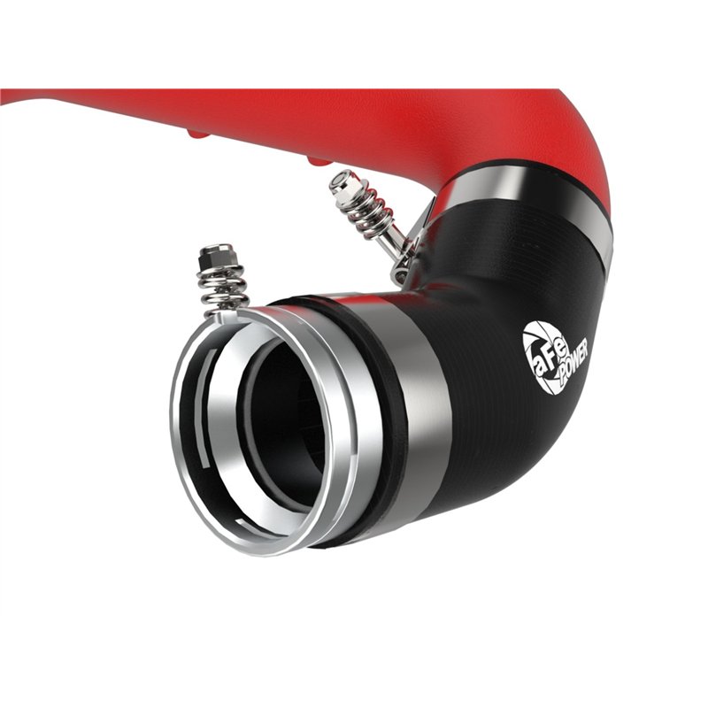 aFe Power | BladeRunner 2-3/4 IN Aluminum Hot Charge Pipe Red - GR Supra 2.0T 2021-2024