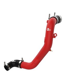aFe Power | BladeRunner 3 IN Aluminum Cold Charge Pipe Red - Stinger 3.3T 2018-2023