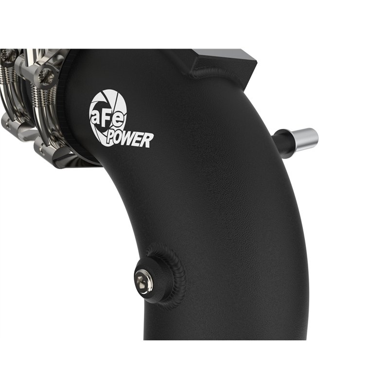 aFe Power | BladeRunner 3 IN Aluminum Hot and Cold Charge Pipe Kit Black - F-150 3.5T 2021-2025