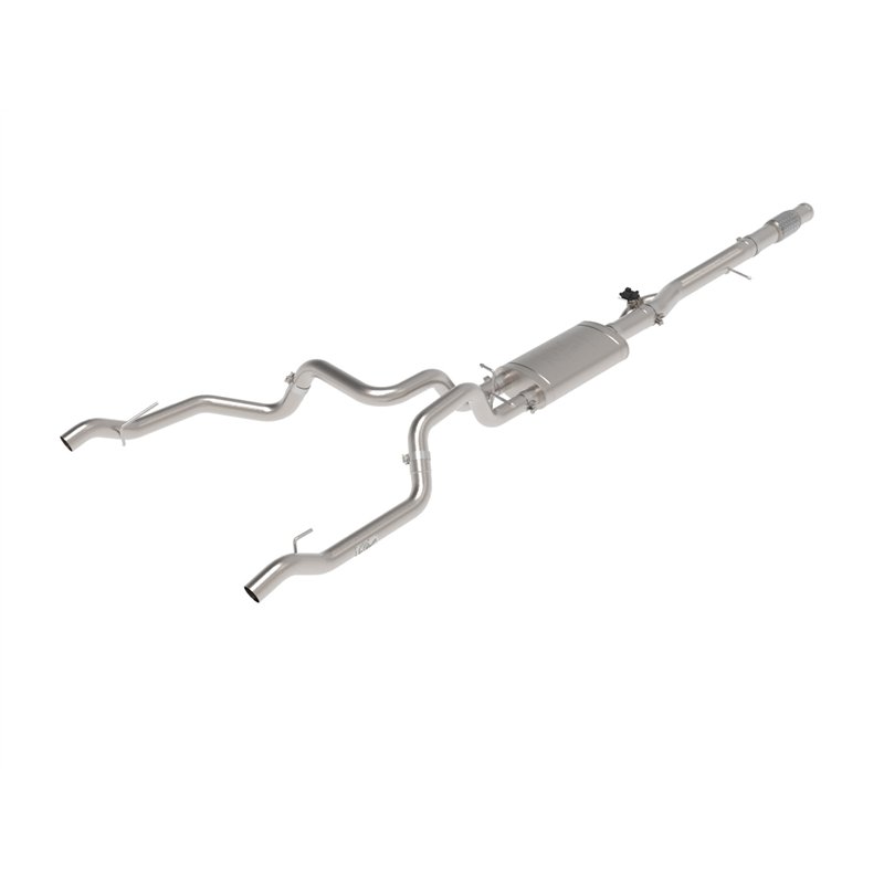 aFe Power | Gemini XV 3 IN 304 Stainless Steel Cat-Back Exhaust System w/Cut-Out - Silverado / Sierra 1500 6.2L 2019-2025