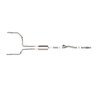 aFe Power | Gemini XV 3 IN 304 Stainless Steel Cat-Back Exhaust System w/Cut-Out - Silverado / Sierra 1500 6.2L 2019-2025