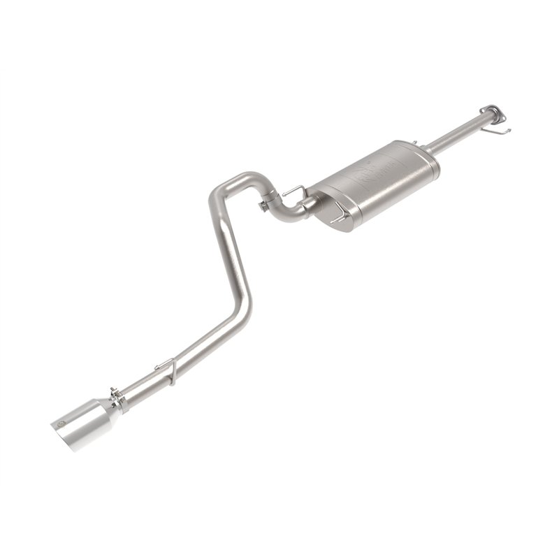 aFe Power | Vulcan Series 2-1/2 IN 304 Stainless Steel Cat-Back Exhaust w/Polished Tip - GX460 4.6L 2010-2023