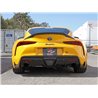 aFe Power | Takeda 3 IN to 2-1/2 IN 304 Stainless Steel Cat-Back Exhaust System w/Black Tip - GR Supra 2.0T 2021-2024
