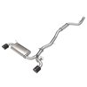 aFe Power | Takeda 3 IN to 2-1/2 IN 304 Stainless Steel Cat-Back Exhaust System Carbon Fiber - GR Supra 2.0T 2021-2024